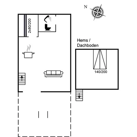 Appartamento Henritte - 200m From The Sea By Interhome